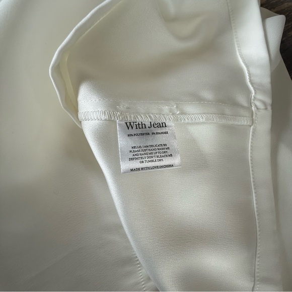 With Jean Chloe White Corset‎ Mini Dress Size XS White - Picture 5 of 5